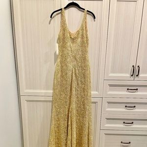 BADGLEY MISCHKA Beaded Gown sz 8